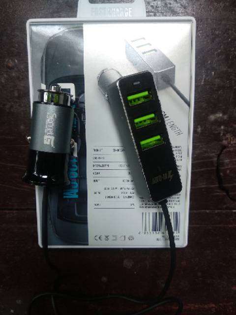Car Charger Charger Mobil Fast Travel Charger SECRET G C61 USB CAR Charger QC3.0 USB 4 Port ORIGINAL
