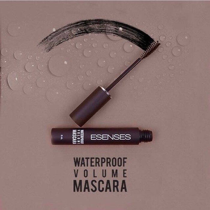 [LOCAL]] - Esenses Mascara Waterproof Evany Volume  BPOM  8ml Kode EM3