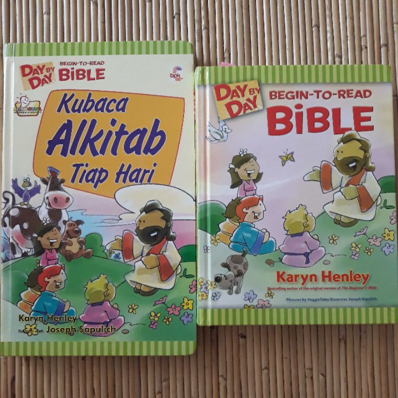 Day by Day Begin to Read Bible- Kubaca Alkitab Tiap Hari (new) Kisah Alkitab Story Read Kristen 365 