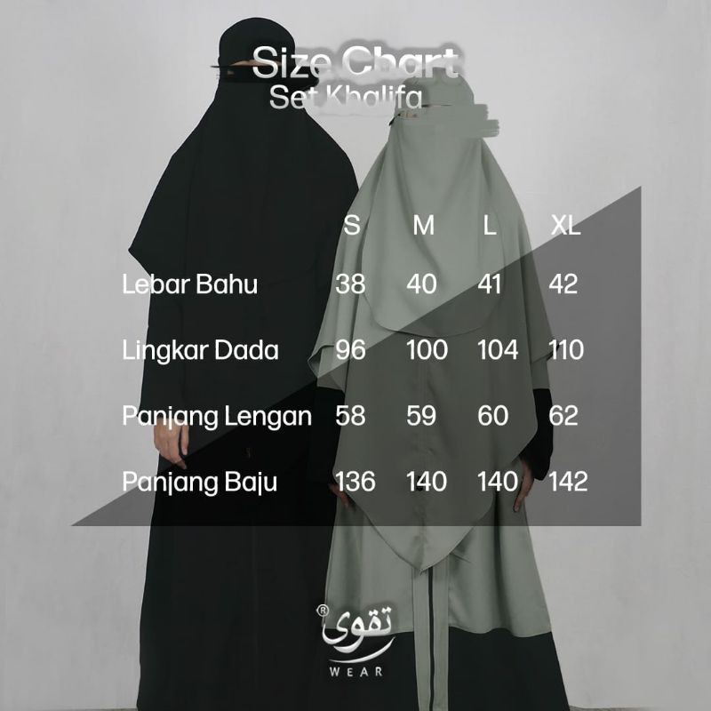 SET KHALIFA By Taqwawear