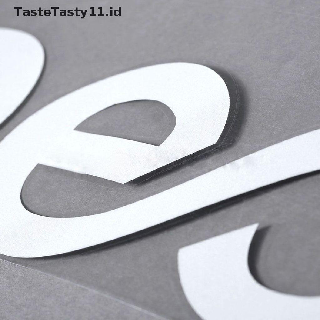 (TasteTasty) Stiker Vinyl Motif Tulisan CANIBEAT Hellaflush Untuk Kaca Depan Mobil