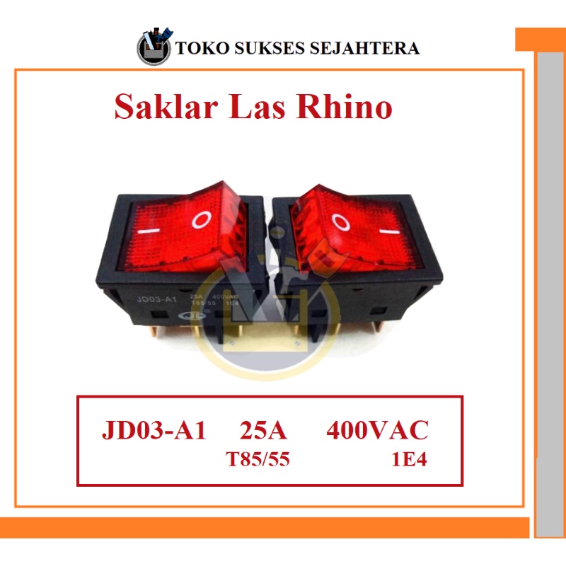 Switch / Saklar Travo Las Original RHINO MMA 120A dan 160A  / Saklar Trafo Las perkakas sparepart