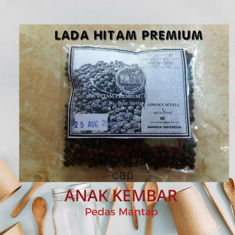 

LADA HITAM PREMIUM 250g ASLI Bangka