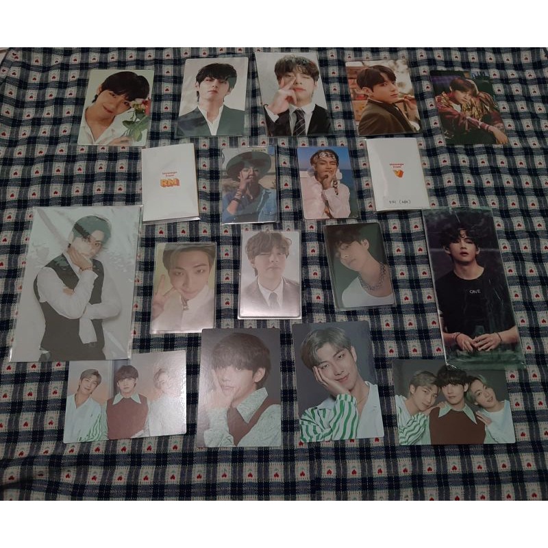 PHOTOCARD V TAEHYUNG PEACHES MPC SOWOOZOO NAMTAEKOOK