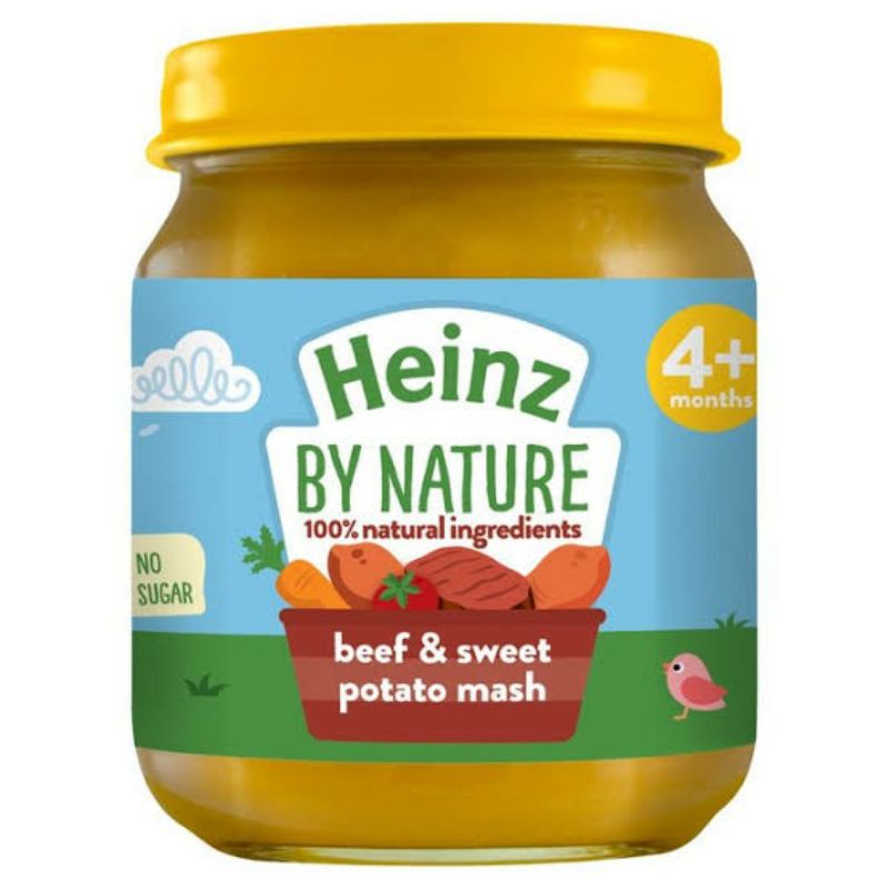 Heinz Beef Sweet Potato Mash Bubur Bayi 120gr