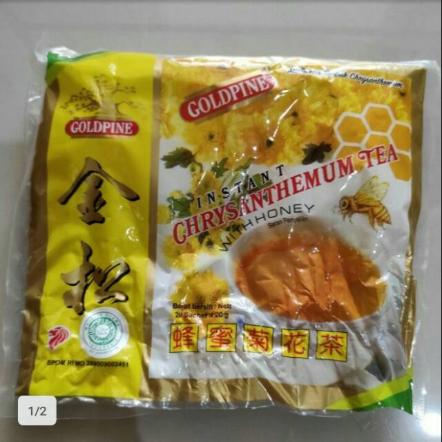 

Crysanthemum tea with honey/teh kembang