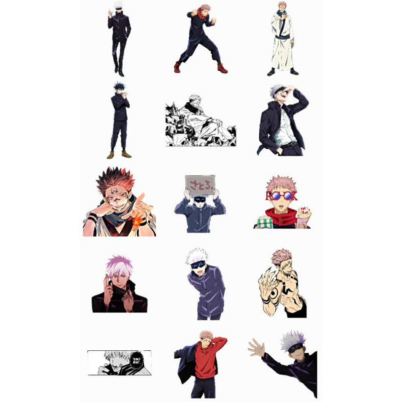 

STIKER JUJUTSU KAISEN 35 PCS