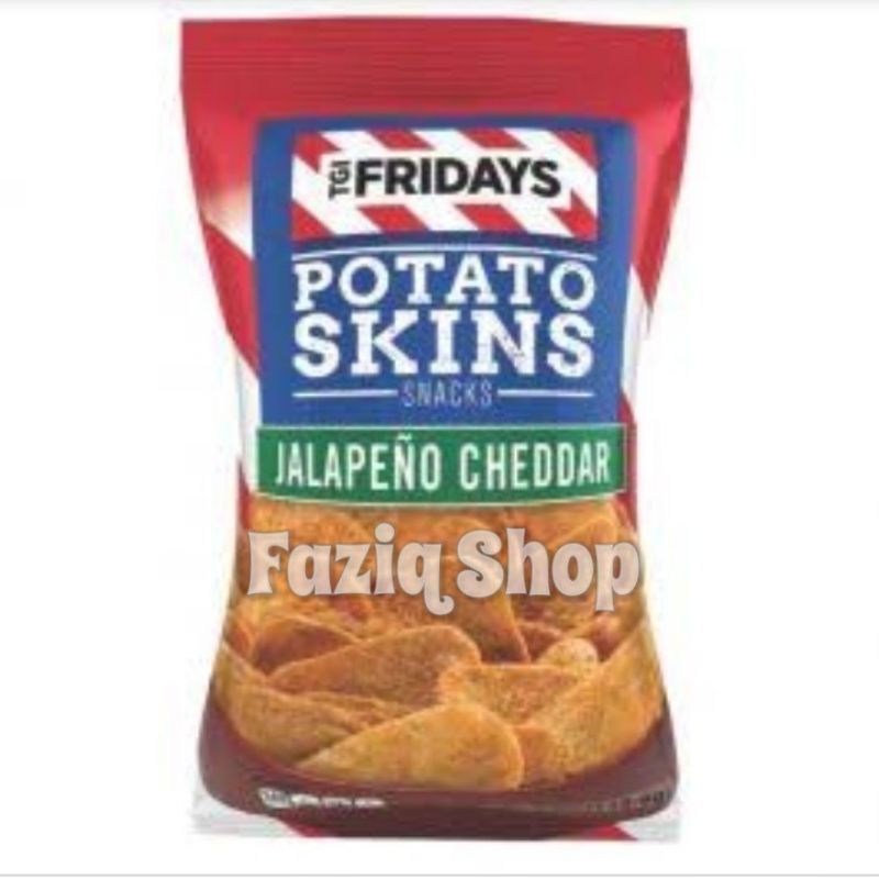 

TGI Fridays potato skins jalapeno cheddar