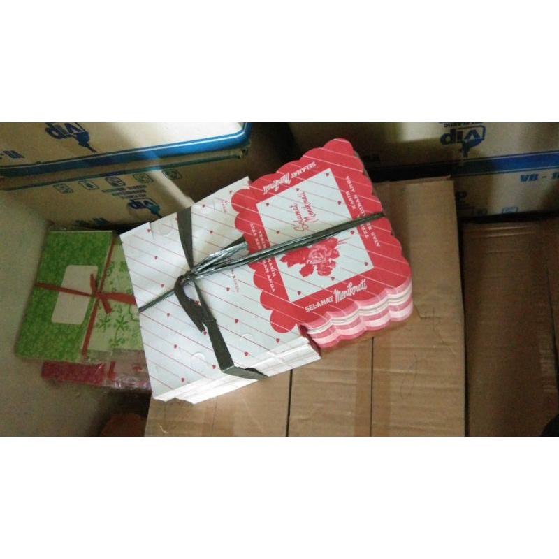 

kardus Snack berbagai ukuran