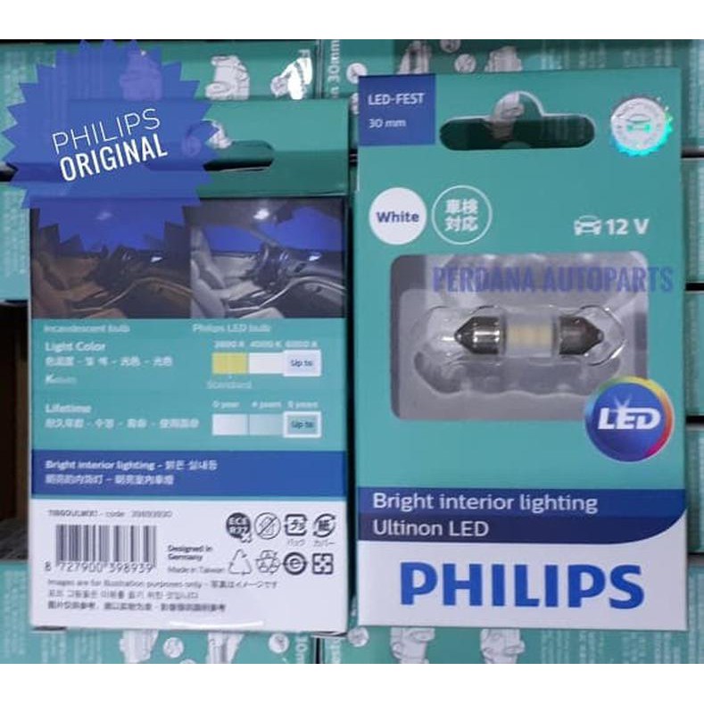 Bohlam PHILIPS LED Feston 30mm 12v - Bohlam Interior Mobil