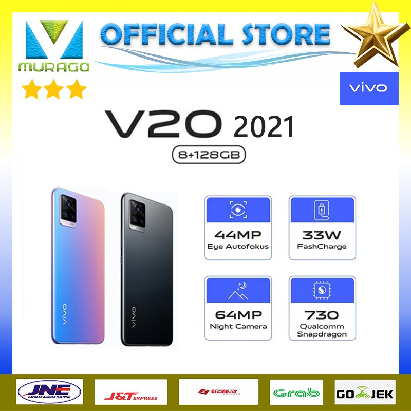 VIVO V20 2021 8/128 | VIVO V20 SE 8/128 GARANSI RESMI