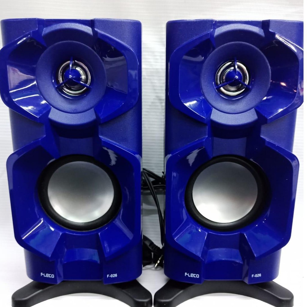 SPEAKER DIGITAL KOMPUTER FLECO F-026 SPEAKER SUPER BASS SPEAKER KOMPUTER TV HP SPEAKER