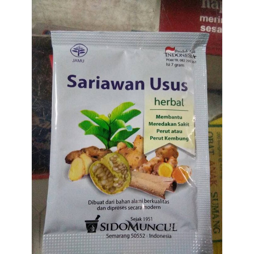 Murah Jamu Sariawan Usus Sido Muncul Shopee Indonesia