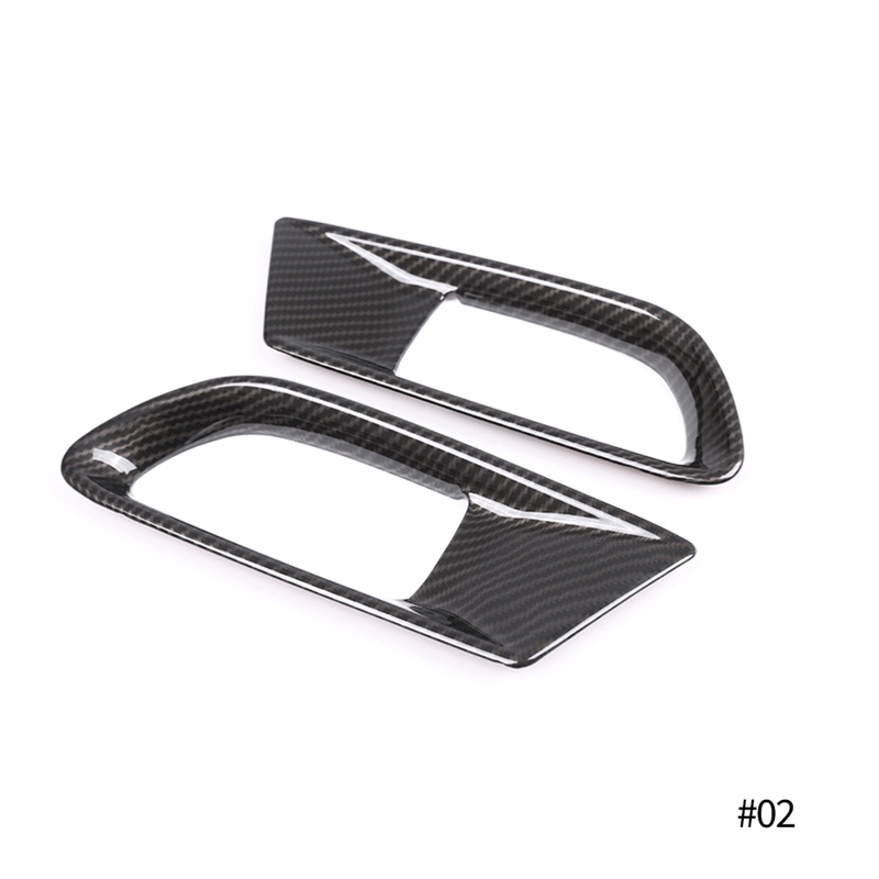 TK 1 Pair Car Door Inner Handle Bowl Decoration Cover Sticker for Toyota 86 Subaru BRZ 2012-2020