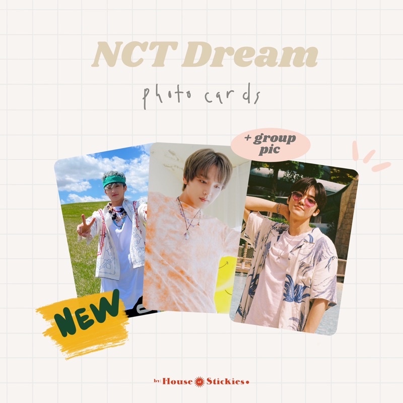 NCT DREAM Unofficial Photocard Hello Future Era