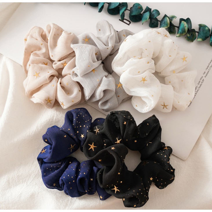 Scrunchie Kuncir Ikat Rambut / Iket rambut wanita Hijab random ecer