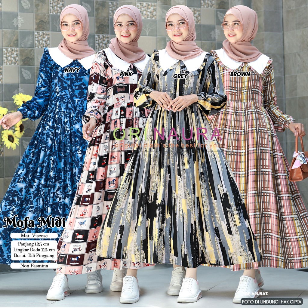 GAMIS MOFA MARCEL AFISA ARDA RAMINDA ASAFEA PELANGI ARDA CERRY IRIANA EVALIA ORAMA WENATA URALA MIFI