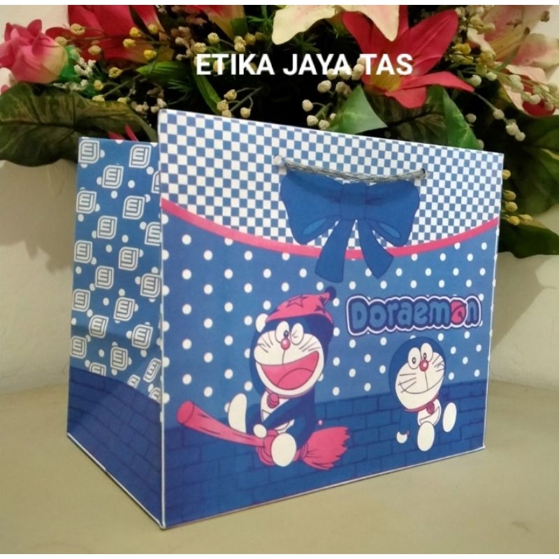 paper bag bento karakter /tas ulang tahun