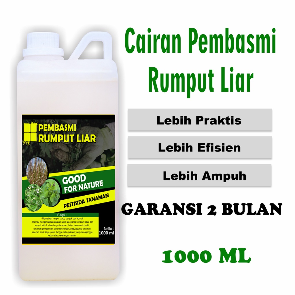 PEMBASMI RUMPUT LIAR SUPER AMPUH - OBAT ANTI RUMPUT LIAR FLASH SALE MURAH LEBAY