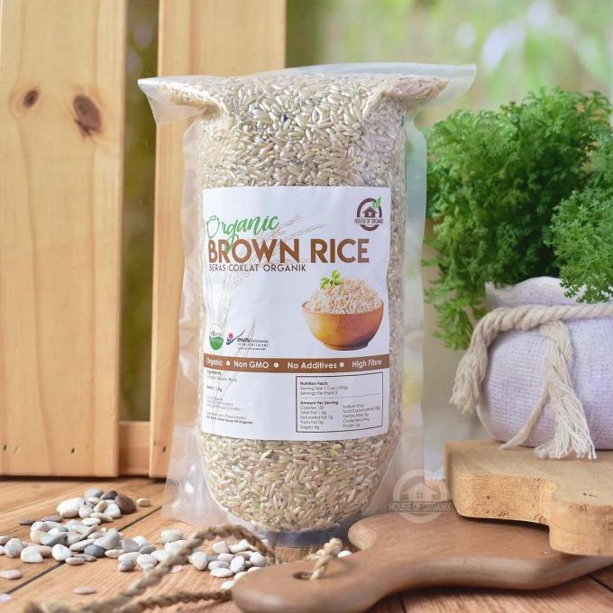 

House Of Organix Brown Rice ( Beras Coklat Organik )