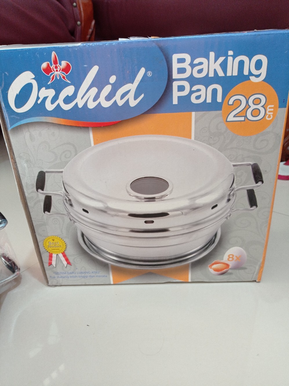Baking Pan Orchid 28cm Cetakan Bolu
