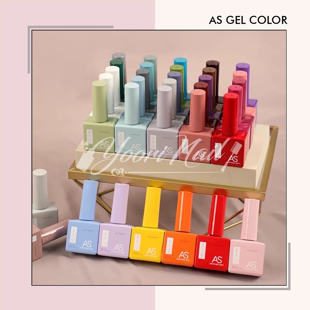 AS gel color JUAL ECER anothersexy another sexy nail gel polish warna kutek gel satuan botol