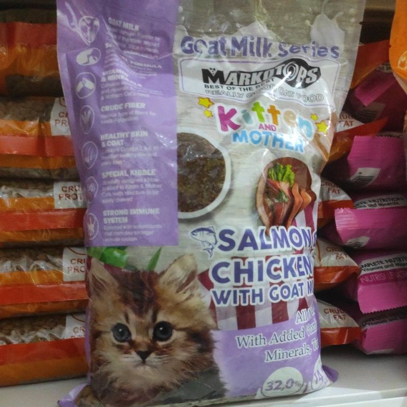 Makanan kucing Markotop Kitten Cat food Repack 1kg