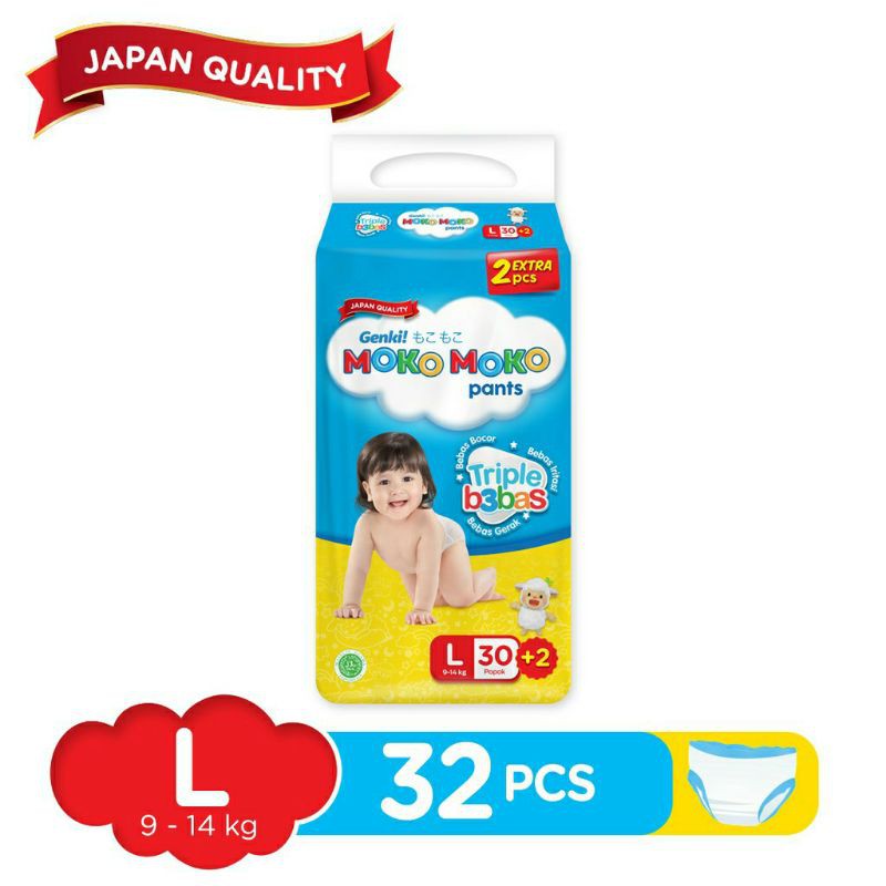

moko moko L 30+2 pcs