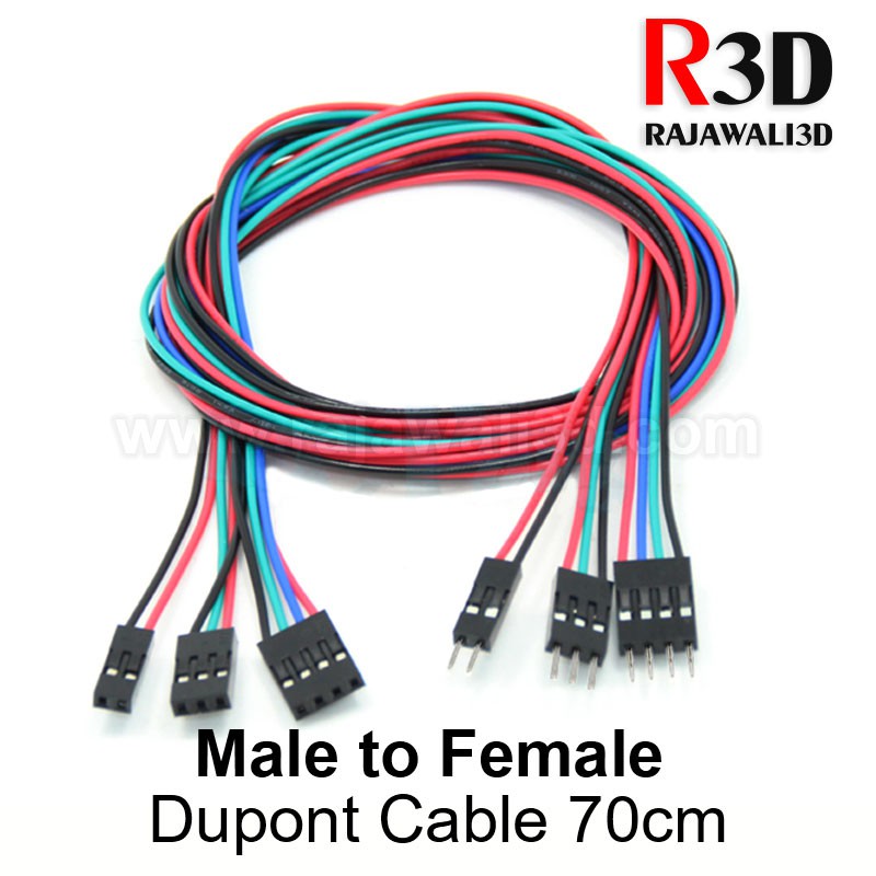 Kabel Jumper Wire Dupont Cable 4pin 70 cm Dual Head