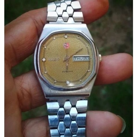 Rado voyager gold dial