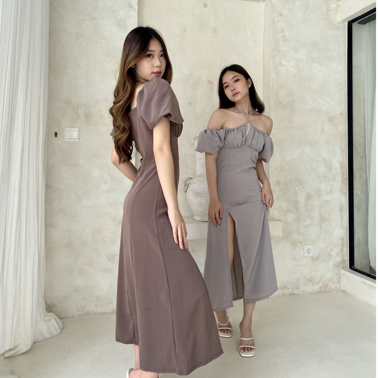 [ Bali Ed ] Palma Long Dress / Dress Panjang Wanita