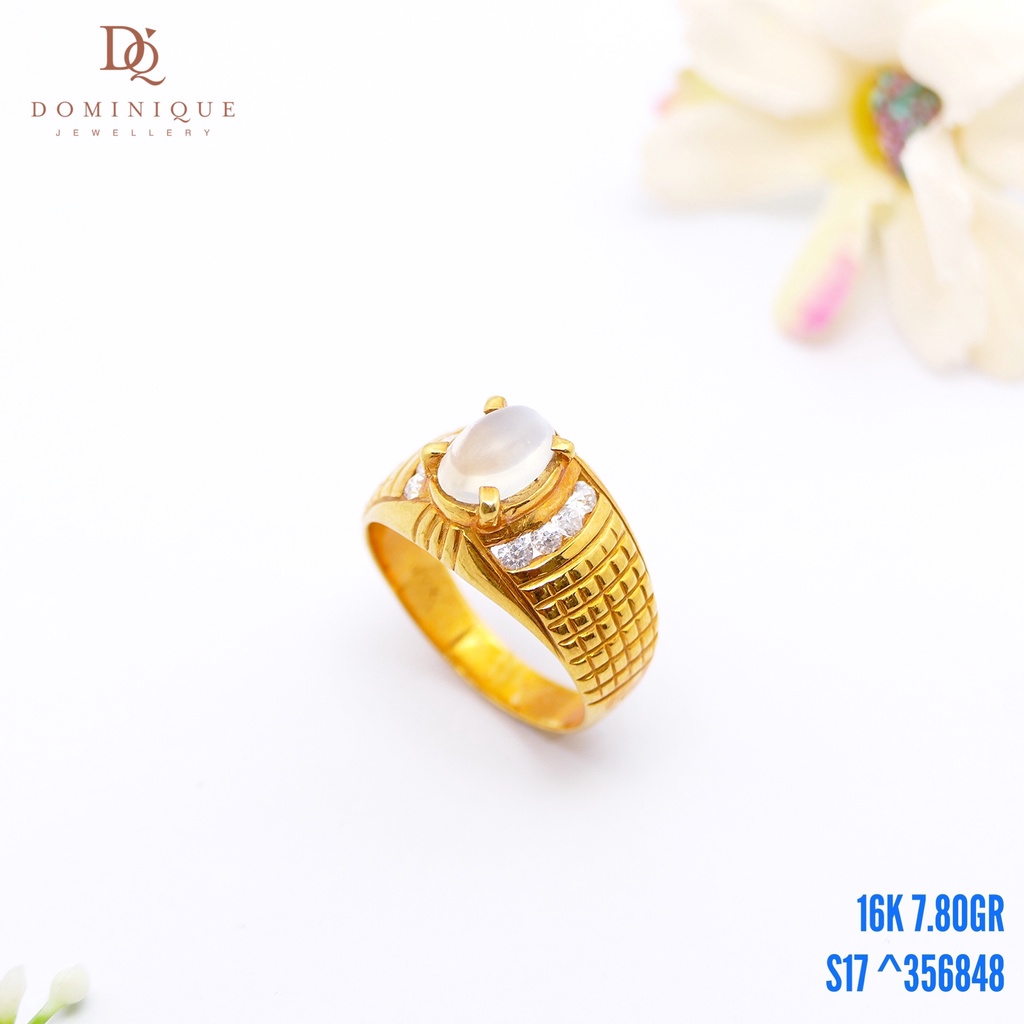 Cincin Pria Emas Dominique Jewellery 16K 356848