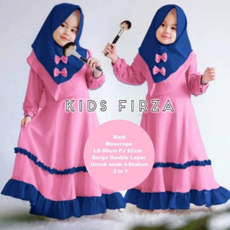 Set Gamis Anak / Gamis syar'i Anak