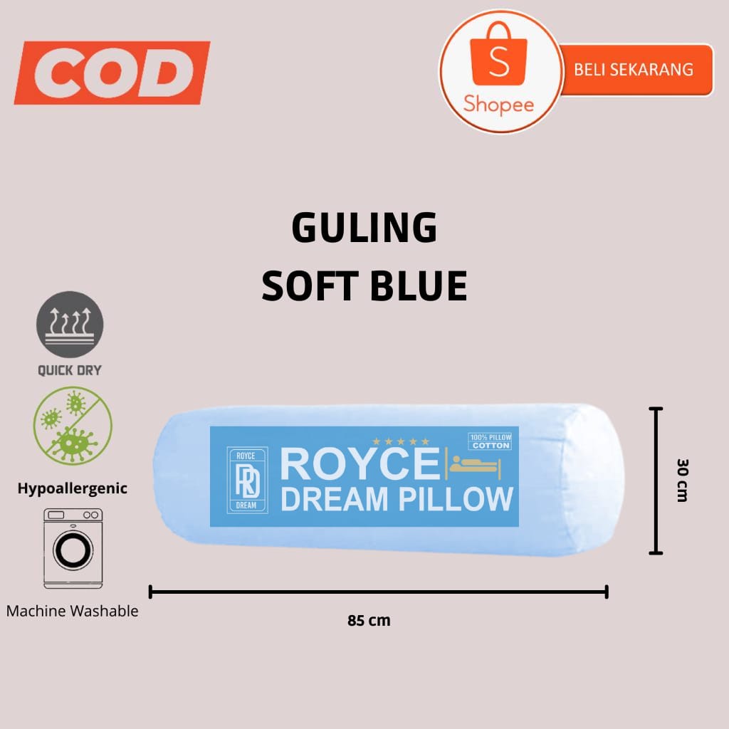 Guling Tidur Hotel Microfiber Terbaru Ukuran Besar Empuk Bisa di cuci