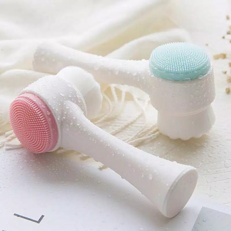 ALAT PEMBERSIH MUKA SILICONE BRUSH LEMBUT SIKAT PEMBERSIH WAJAH