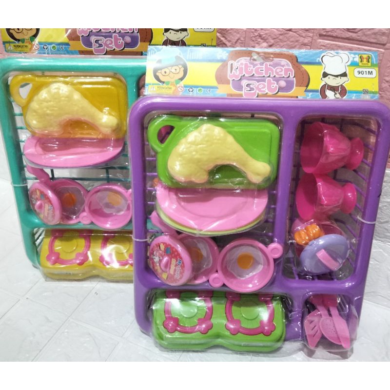 mainan alat dapur anak#kitchen set anak