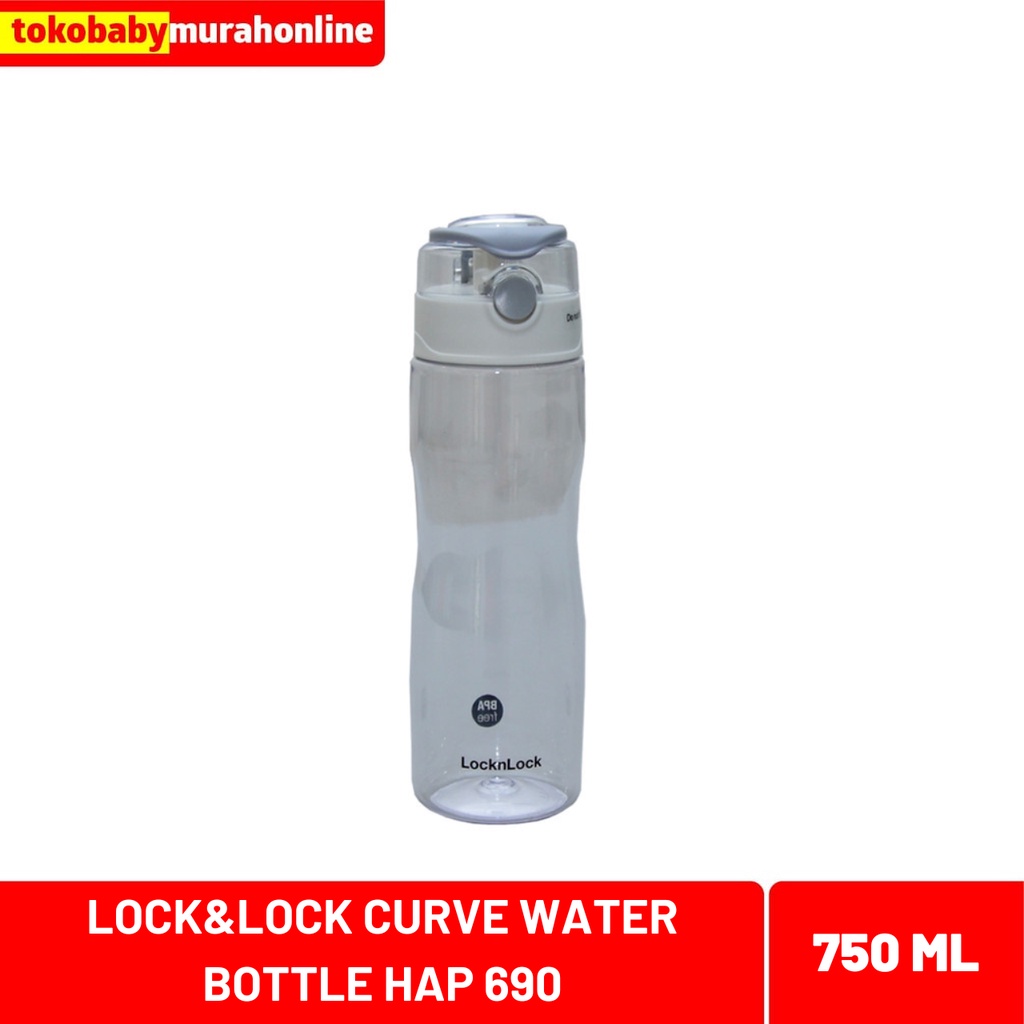 LOCK&amp;LOCK HAP 690 CURVE WATER BOTTLE 750ML