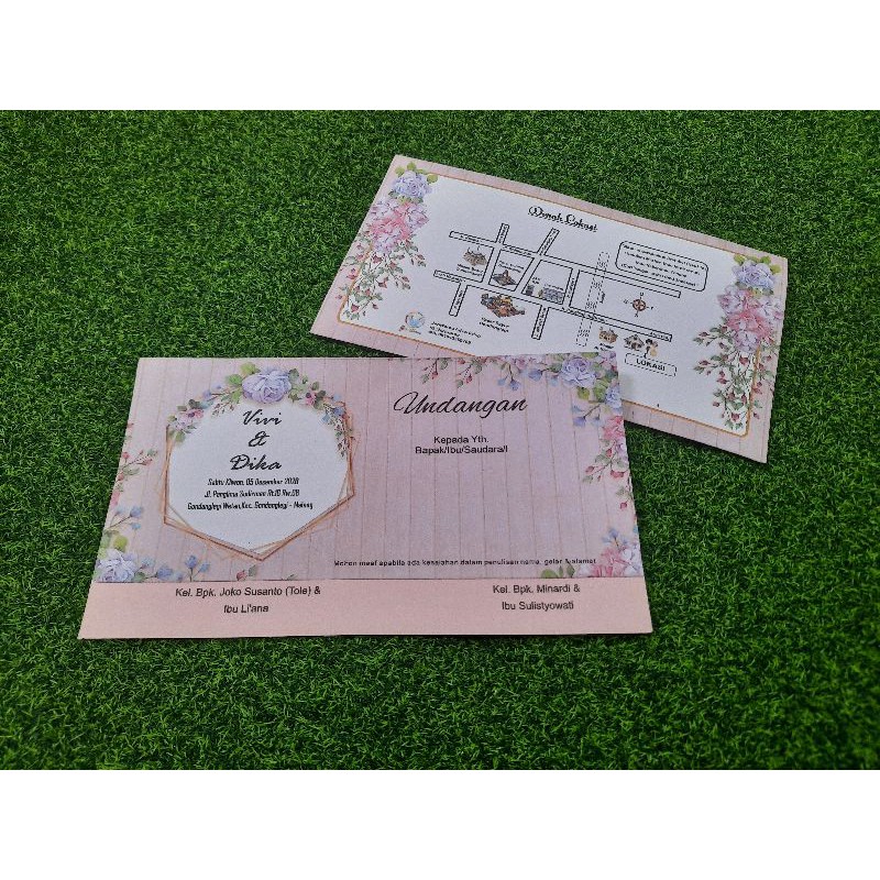Undangan Minimalis / Undangan Cantik68