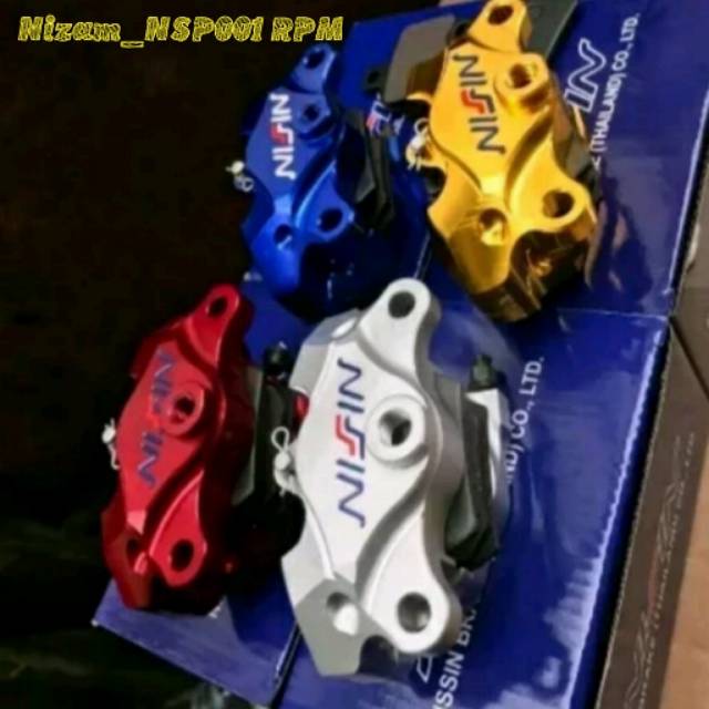 Kaliper disc nissin 2 piston Master bawah nissin ORIGINAL