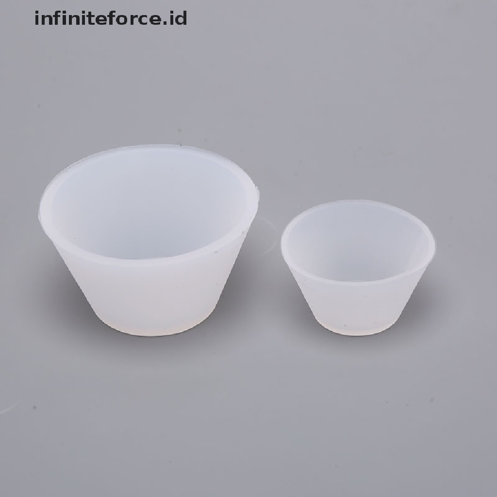 (infiniteforce.id) Gelas Takar Bahan Silikon Resin Handmade DIY Untuk Kerajinan Tangan