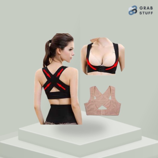 Korset Tali Body Harness Punggung Breast Support / Korset Punggung Wanita korset Memperbaiki Tulang / Korset Tali Body Korset Penegak Punggung Wanita / Tali Penyangga Koreksi Punggung Korset Penegak Punggung Push Up Dada Body Korektor Postur Punggung