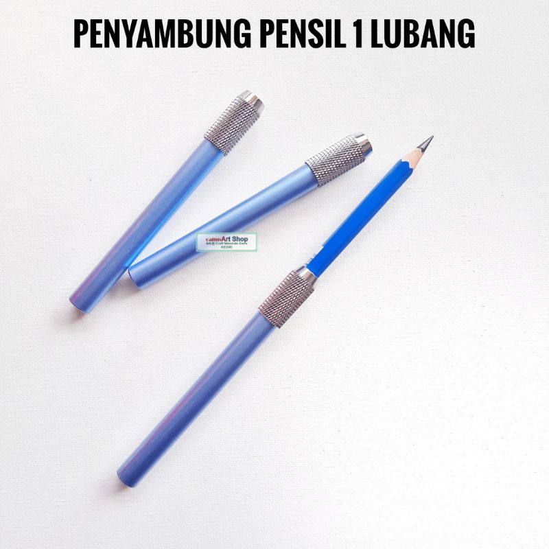 

Penyambung Pensil Stainless / Pensil Extender 1 Lubang