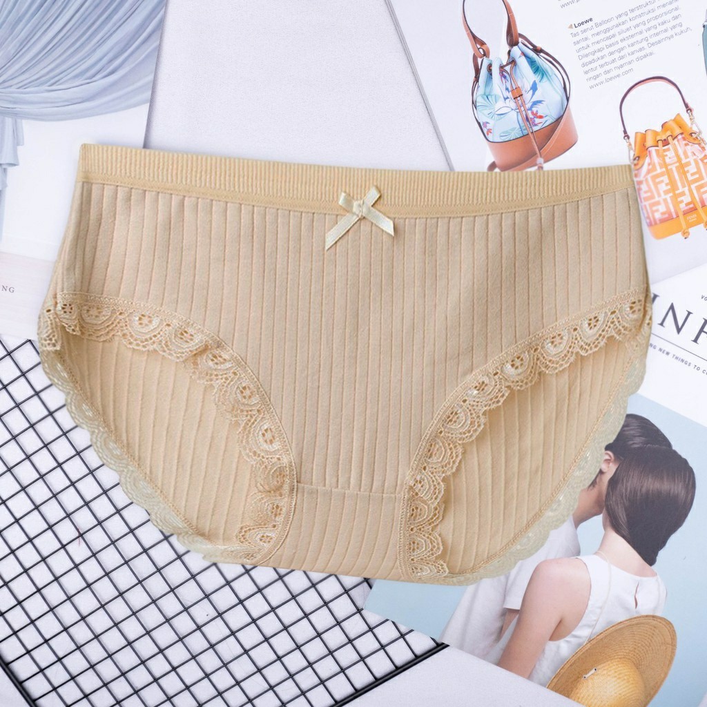 Underwear Seamless 202TM Bahan Nylon + Spandex