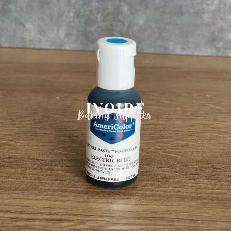 

Americolor Softgel Paste Electric Blue / Pewarna Americolor