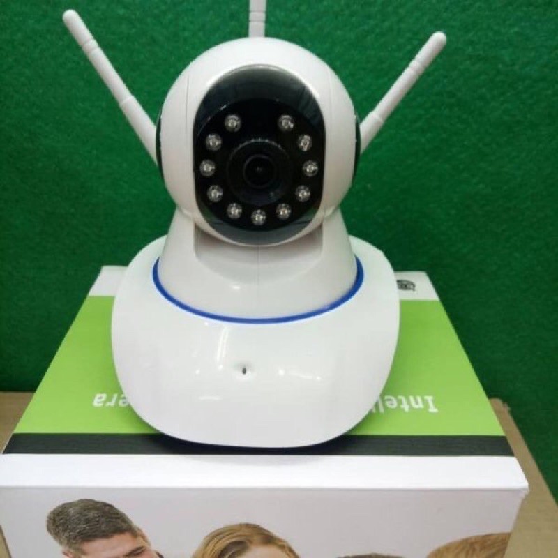 IP Camera CCTV WIRELESS Wifi 3 Antena V380 - Ip Cam v380 cctv 3 antena