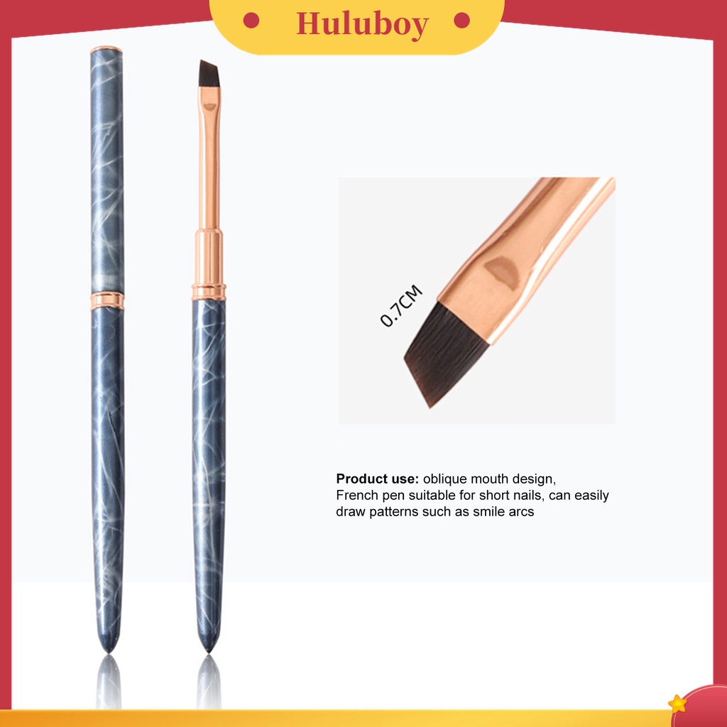 Huluboy Huluboy♡ Pena Gambar Nail Art Bahan Metal Untuk Hadiah Wanita