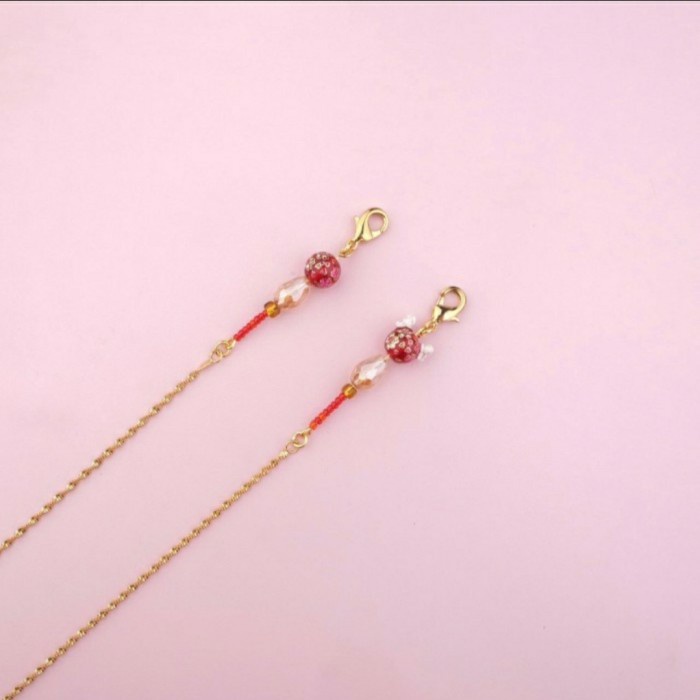 Jasmine Tease Mask Chain / Masker Chain Jasmine Tease - ClearRed Tensha