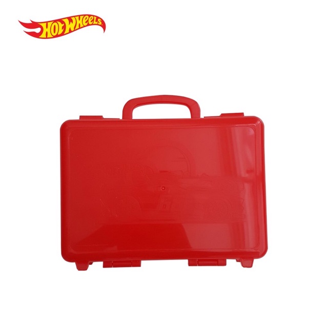 HOT WHEELS CARRY CASE - Koper Hotwheels Muat 15 Mobil + FREE 2 PCS Cars KEREN ORIGINAL SNI