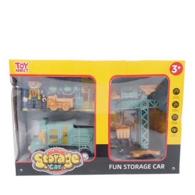 Toy Addict CPS241668 Fun Storage Car - Mainan Anak