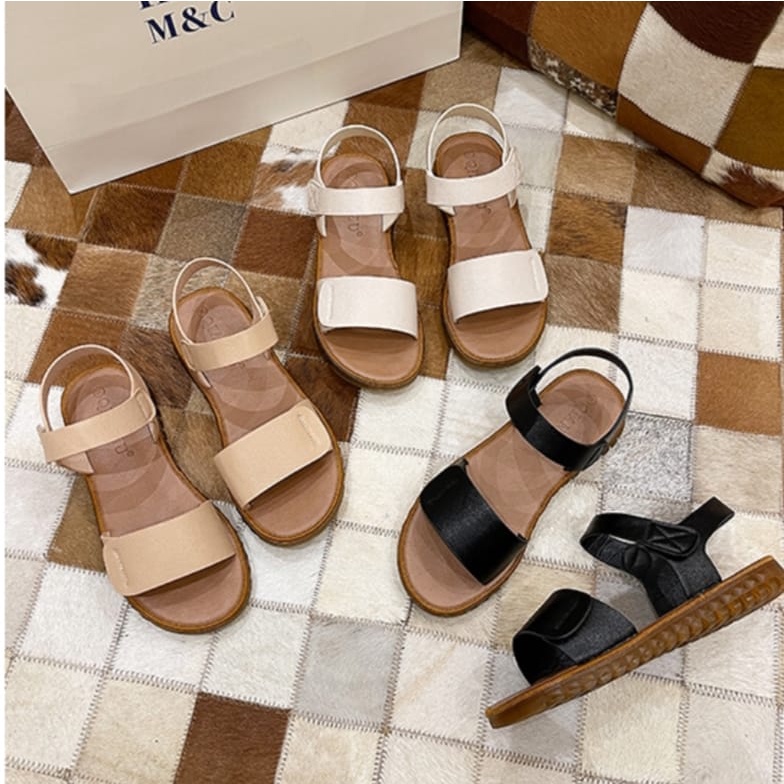 HM 08 SANDAL WANITA KEKINIAN SOL TEBAL